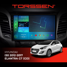 Штатна магнітола Torssen Hyundai I30 12-17/Elantra GT (GD) F98256 4G Carplay DSP