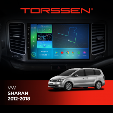 Штатная магнитола Torssen VW Sharan 12-18 F98256 4G Carplay DSP