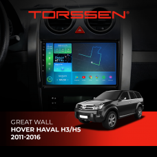 Штатна магнітола Torssen Great Wall Hover Haval H3/H5 2011-2016 FL9 4+64Gb 4G Carplay DSP