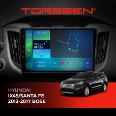 Штатна магнітола TORSSEN Hyundai IX45 / Santa Fe 2013-2017 Bose F9116