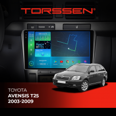 Штатна магнітола Torssen 2K DTS Toyota Avensis T25 03-09 F9432 4G Carplay DSP