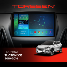 Штатна магнітола Torssen 2K DTS Hyundai Tucson/IX35 2010-2014 F9432 4G Carplay DSP