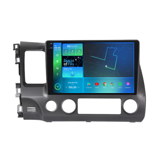 Штатна магнітола Torssen 2K DTS Honda Civic 4D 2005-2011 F10432 4G Carplay DSP