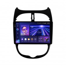 Штатна магнітола серії Teyes 2K CC3 6*128GB під Peugeot 206 1998-2012 (W3) 9 дюймів