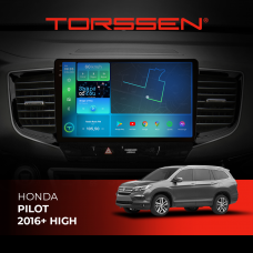 Штатна магнітола Torssen 2K Honda Pilot 16+ High FL10 4+64Gb 4G Carplay DSP