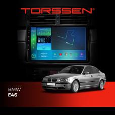 Штатна магнітола Torssen BMW 3 e46 FL9 4+64Gb 4G Carplay DSP