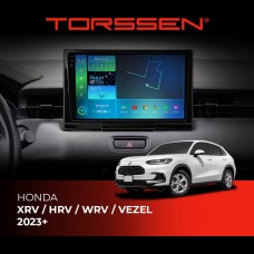 Штатна магнітола Torssen 2K Honda XRV/HRV/WRV/Vezel 2023+ FL9 4+64Gb 4G Carplay DSP