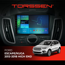 Штатная магнитола Torssen Ford Escape/Kuga 13-18 HIGH END F98256 4G Carplay DSP