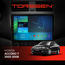 Штатная магнитола Torssen Honda Accord 7 03-08 F108256 4G Carplay