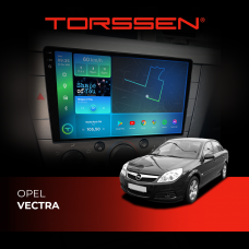 Штатна магнітола Torssen 2K DTS Opel Vectra F9432 4G Carplay DSP