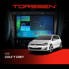 Штатная магнитола Torssen VW Golf 7 grey F108256 4G Carplay