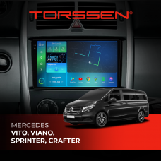 Штатна магнітола Torssen 2K Mercedes Vito,Viano,Sprinter,Crafter F98256 4G Carplay DSP