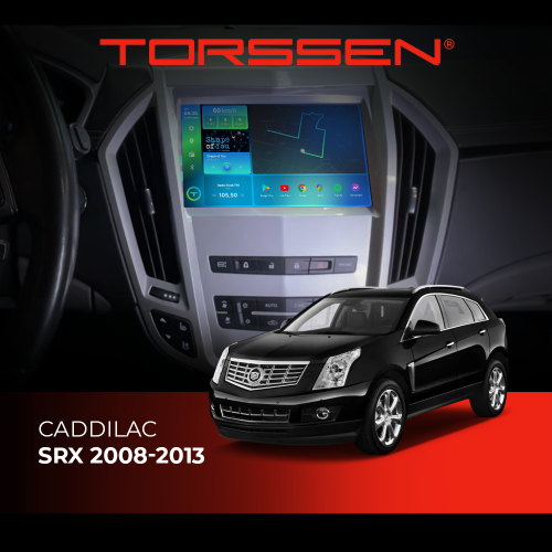 Штатна магнітола Torssen Cadillac SRX 2008-2013 NF9