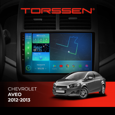 Штатна магнітола Torssen Chevrolet Aveo 12-13 F9432 4G Carplay DSP