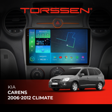 Штатна магнітола Torssen 2K DTS Kia Carens 2006-2012 climate F9432 4G Carplay DSP