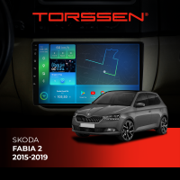 Штатна магнітола Torssen Skoda Fabia 2 2015-2019 F96128 4G Carplay