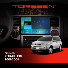 Штатна магнітола Torssen Nissan Xtrail T30 01-04 F9232 4G Carplay DSP