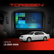 Штатная магнитола Torssen Lexus LS 01-06 F9332 4G Carplay DSP