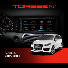 Штатна магнітола Torssen Audi Q7 10.25'' 8/256 4G Carplay 2005-2009 +360 black