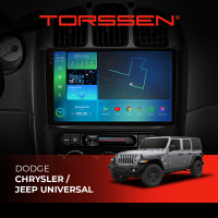 Штатна магнітола Torssen 2K Dodge/Chrysler/Jeep universal F10332 4G Carplay DSP