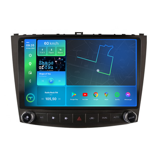 Штатна магнітола Torssen 2K Lexus IS250 05-13 F10464 4G Carplay DSP