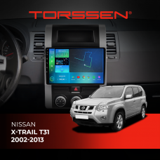 Штатная магнитола Torssen Nissan Xtrail T31 02-13 F106128 4G Carplay