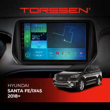 Штатна магнітола Torssen Hyundai Santa Fe / IX45 2018+ F10332 4G Carplay