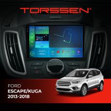 Штатна магнітола Torssen 2K DTS Ford Escape/Kuga 13-18 LOW END F9432 4G Carplay DSP