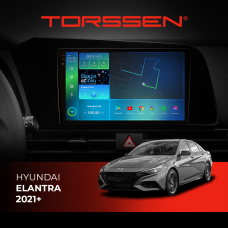 Штатна магнітола Torssen 2K DTS Hyundai Elantra 21+ F9432 4G Carplay DSP