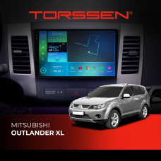 Штатна магнітола Torssen 2K Mitsubishi Outlander XL FL9 4+64Gb 4G Carplay DSP