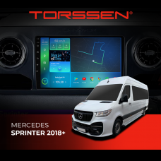 Штатна магнітола Torssen Mercedes Sprinter 2018+ F108256 4G Carplay