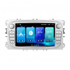 Штатна магнітола Torssen NF72 Ford Focus 2/Mondeo/S-Max/Fiesta/Fusion 2/32 Carplay 2007-2011 silver